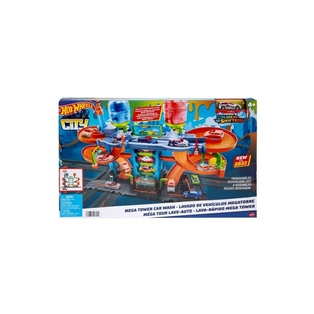 Mattel Hot Wheels - Χρωμοκεραυνοί Πλυντήριο HDP05