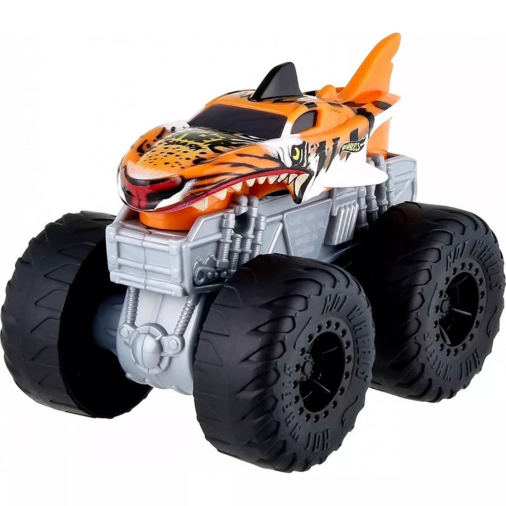 Mattel Hot Wheels – Monster Trucks, Roarin Wreckers, Tiger Shark Με Φώτα Και Ήχους HDX62 (HDX60)