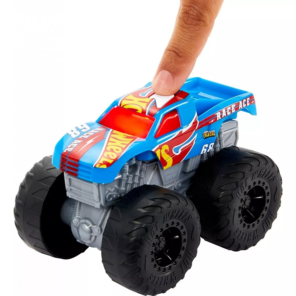 Mattel Hot Wheels – Monster Trucks, Roarin Wreckers, Race Ace Με Φώτα Και Ήχους HDX63 (HDX60)