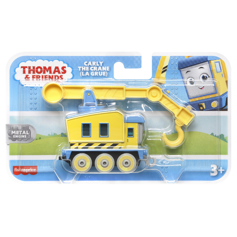 Fisher Price Thomas & Friends - Τρενάκι Με Βαγόνι, Crane Vehicle Grue HDY61 (HGX69/HFX91)