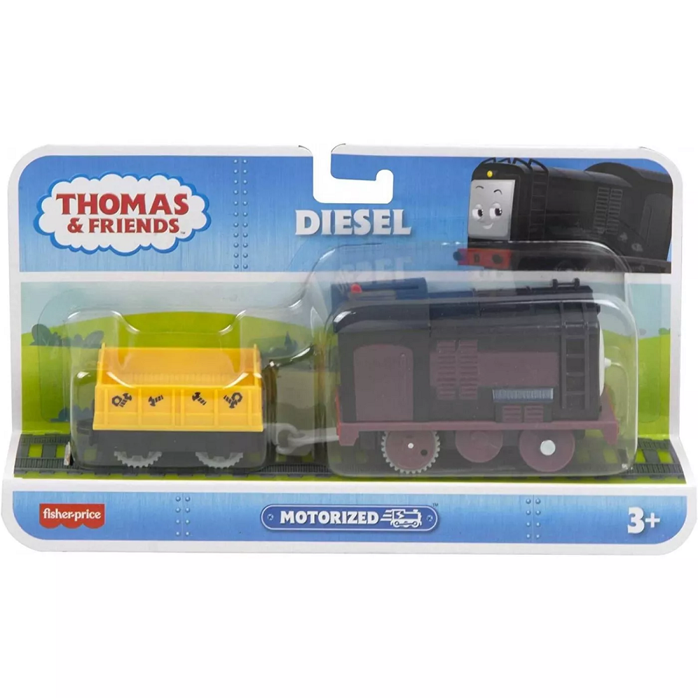 Fisher Price Thomas & Friends - Μηχανοκίνητο Τρένο Με Βαγόνι, Diesel HDY64 (HFX94/HFX96)