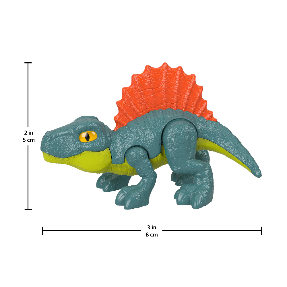 Fisher Price Jurassic World Dominion - Imaginext, Baby Dinosaur Dimetrodon HFC08 (HFC05/HJP09)