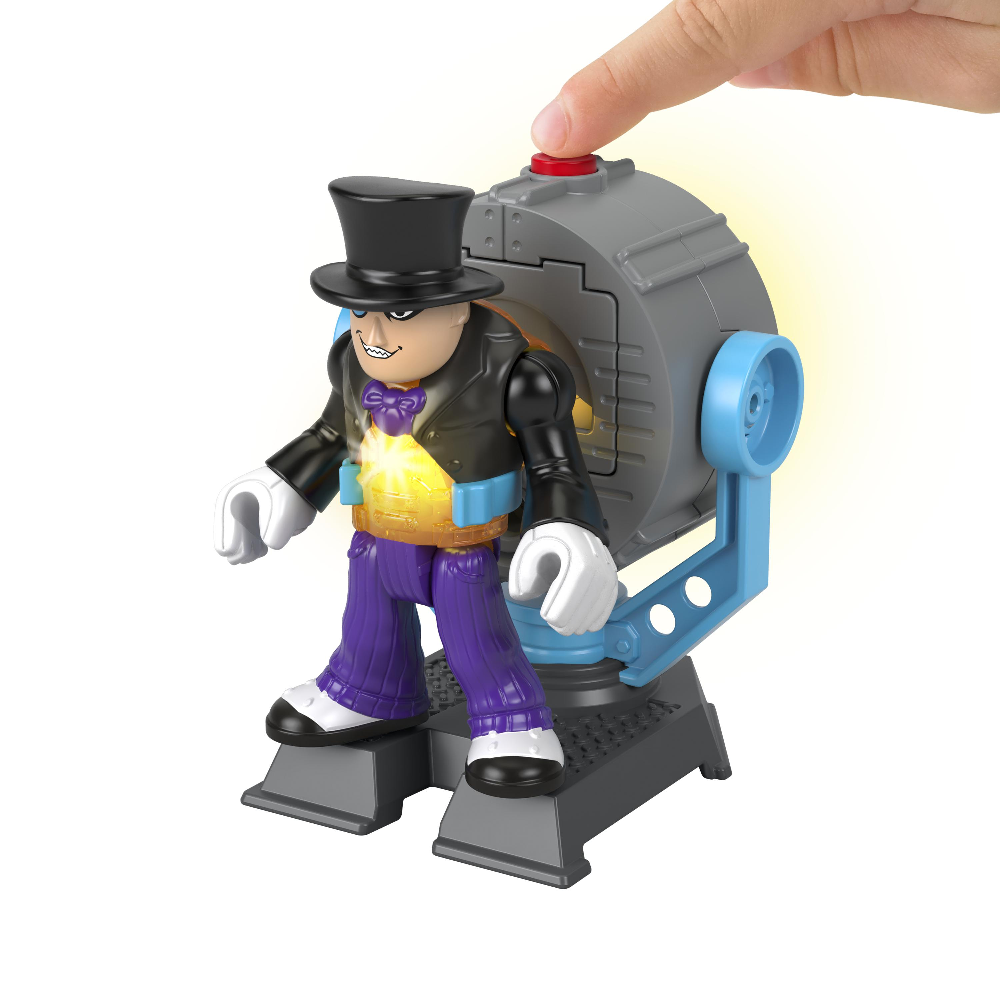 Mattel Imaginext – DC Super Friends, Bat-Tech Bat-Signal Φιγούρες Σετ Των 4 HFD47