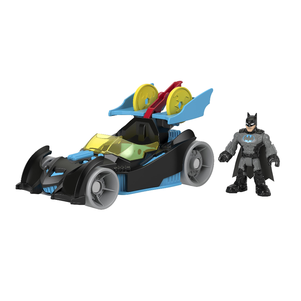 Fisher Price - Imaginext, DC Super Friends, Bat-Tech Racing Batmobile HFD48 (M5649)