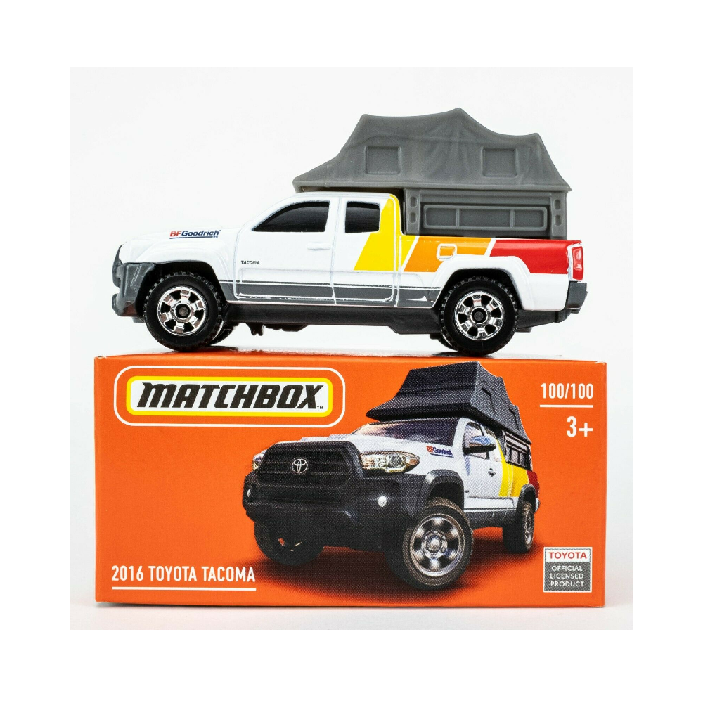 Mattel Matchbox - Αυτοκινητάκι Σε Κουτί, 2016 Toyota Tacoma (100/100) HFV76 (DNK70)