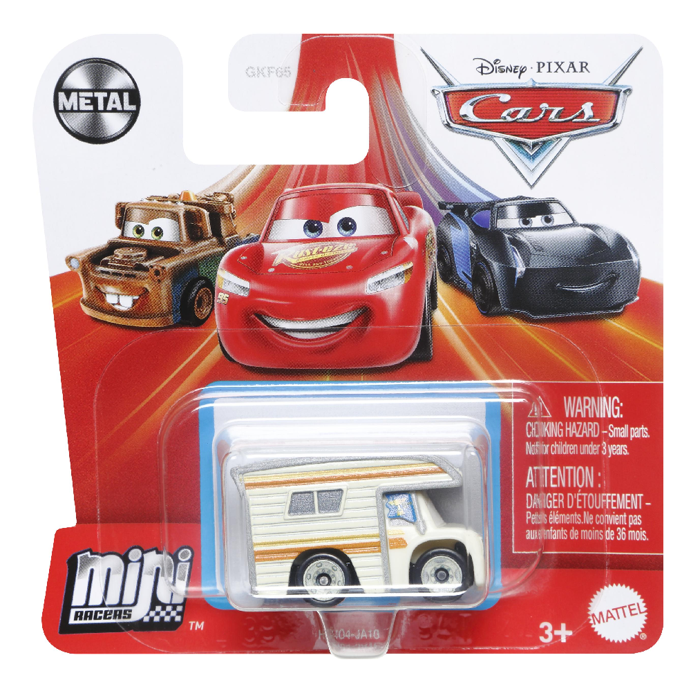 Mattel Cars - Mini Αυτοκινητάκια, Larry Camper HGJ04 (GKF65)