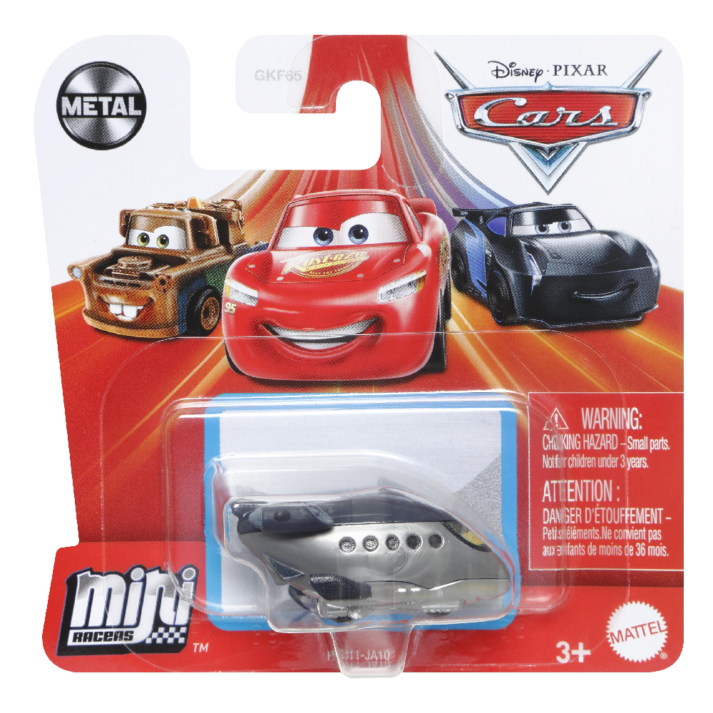 Mattel Cars - Mini Αυτοκινητάκια, Siddeley The Spy Jet HGJ11 (GKF65)