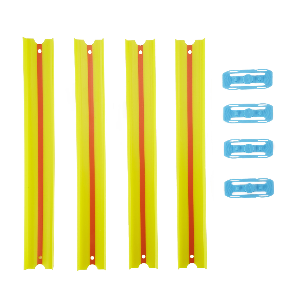Mattel Hot Wheels - Track Builder Unlimited, Straight Track Yellow HGK09 (HGK07)
