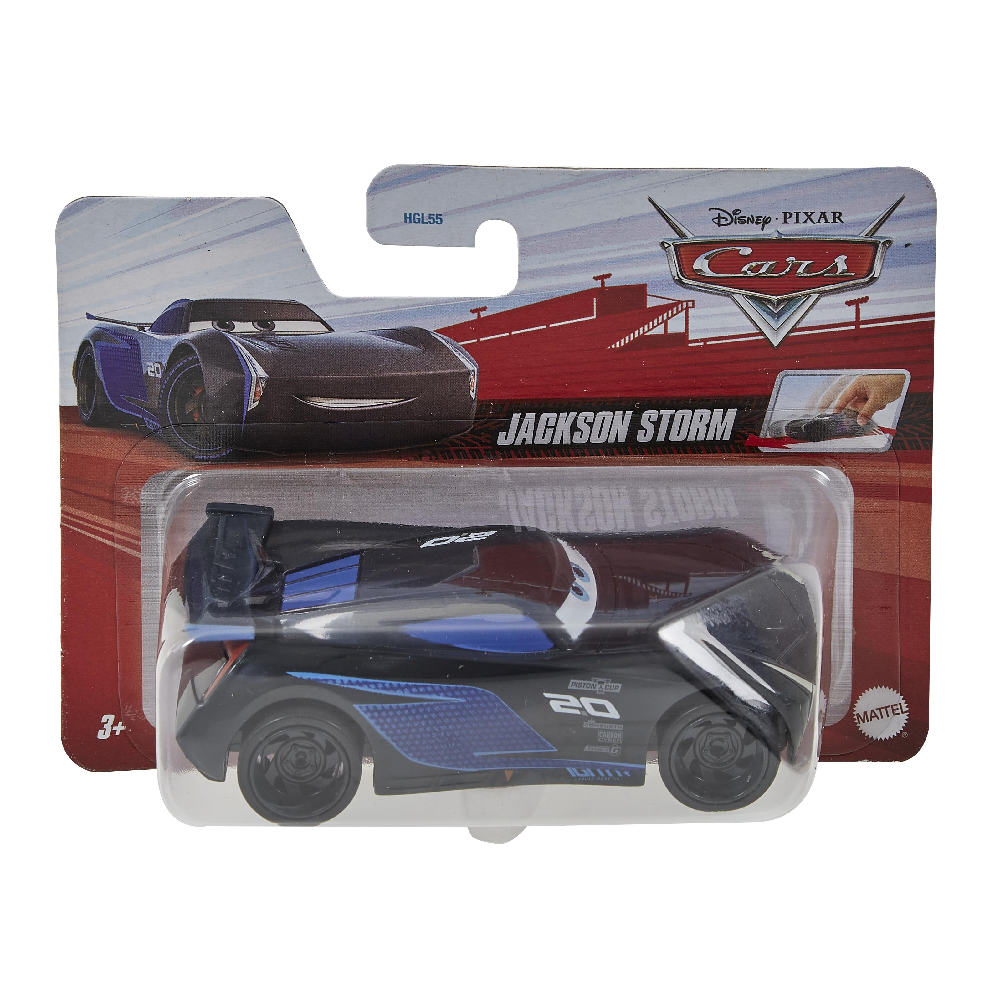 Mattel Cars -Αυτοκινητάκι 1:43 Pullback, Jackson Storm HGL55 (HGL51)