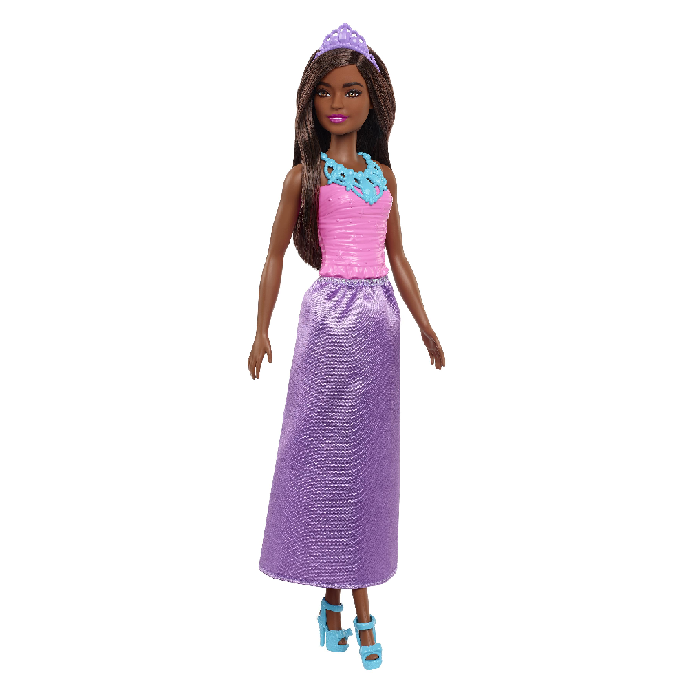 Mattel Barbie - Πριγκιπικό Φόρεμα Μωβ Φούστα HGR02 (HGR00)