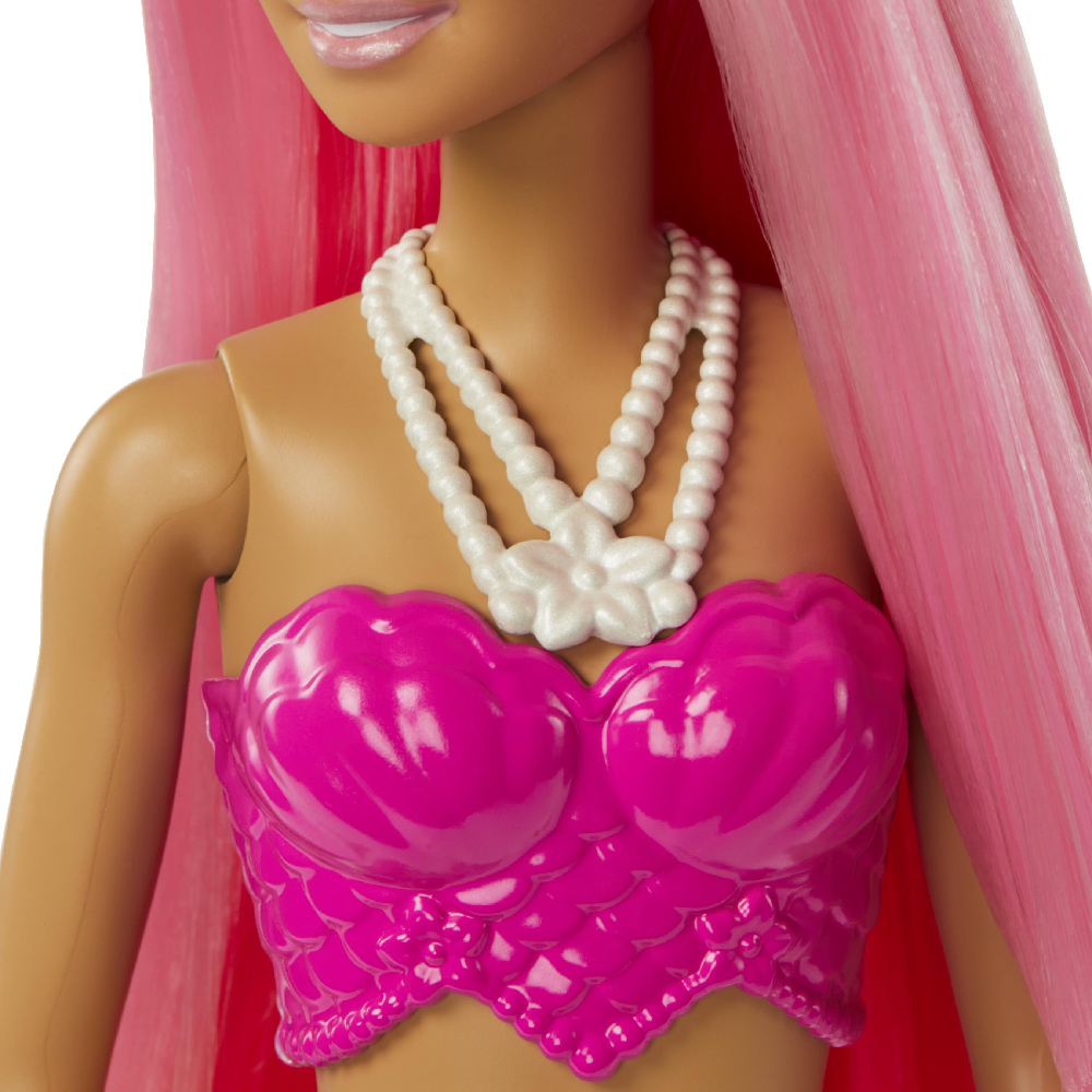 Mattel Barbie - Dreamtopia Γοργόνα, With Pink & Yellow Ombre Mermaid Tail And Tiara HGR11 (HGR08)