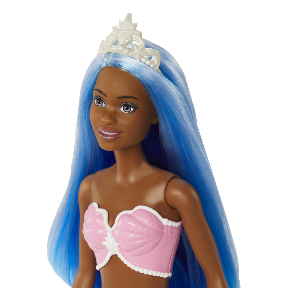 Mattel Barbie - Dreamtopia Γοργόνα, With Pink & Blue Ombre Mermaid Tail And Tiara HGR12 (HGR08)