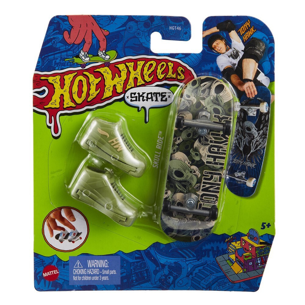 Mattel - Hot Wheels Skate, HW Abstrakt, Skull Ride (1/5) HGT66 (HGT46)
