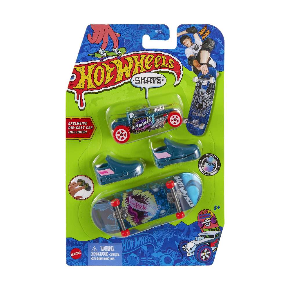 Mattel Hot Wheels - Tony Hawk Skate, Sea Hunter & Bone Shaker HGT73 (HGT71)