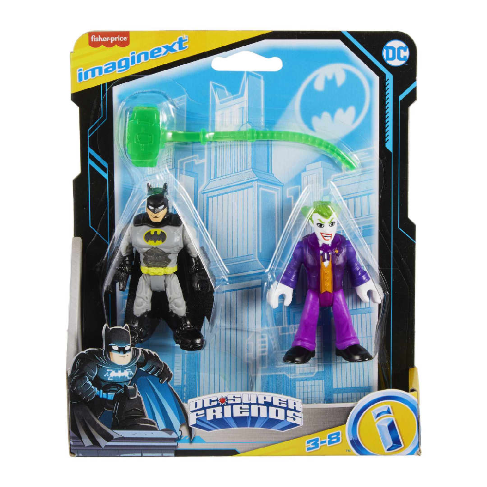 Fisher Price - Imaginext, DC Super Friends, Batman & The Joker HGX81 (M5645)