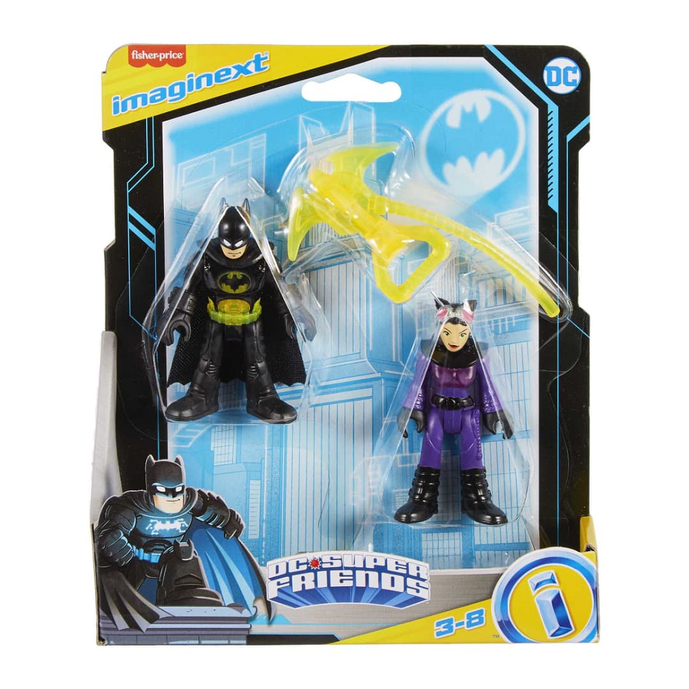 Fisher Price - Imaginext, DC Super Friends, Batman & Catwoman HGX82 (M5645)