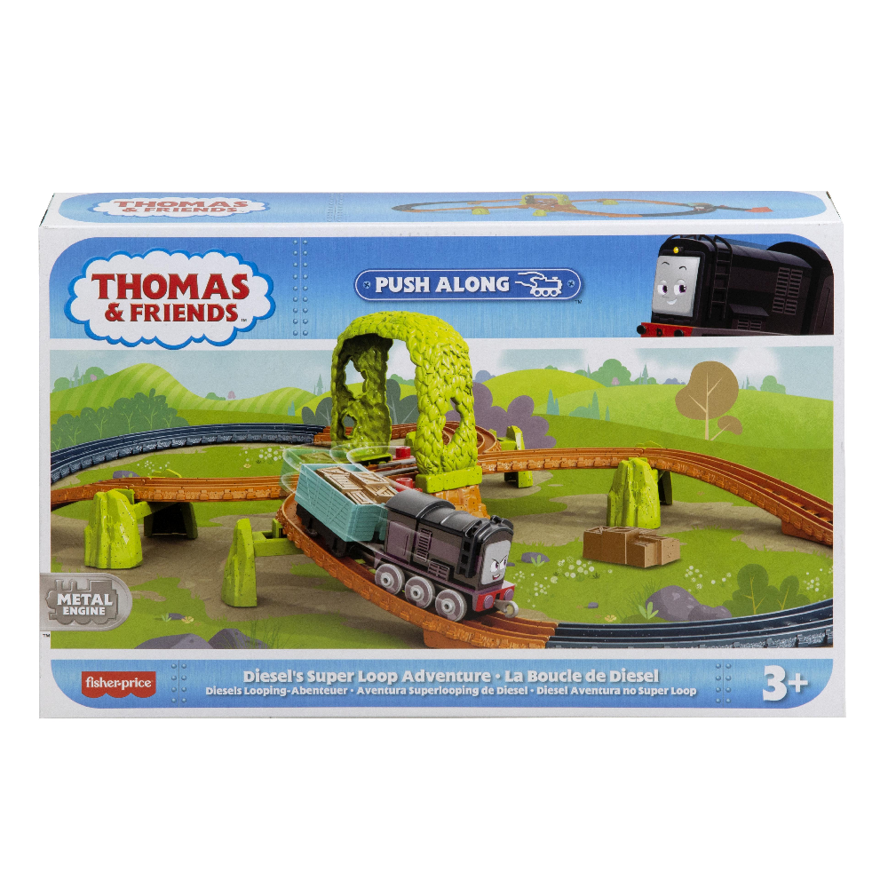 Fisher Price Thomas & Friends - Αγαπημένες Διαδρομές Του Τόμας Και Των Φίλων Του, Diesel's Super Loop Adventure HGY85 (HGY82)