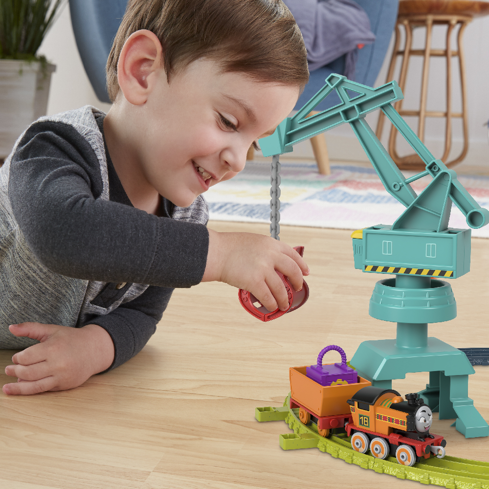 Fisher Price Thomas & Friends - Αγαπημένες Διαδρομές Του Τόμας Και Των Φίλων Του, Nia And Tess Lift Load Set HHV80 (HGY82)