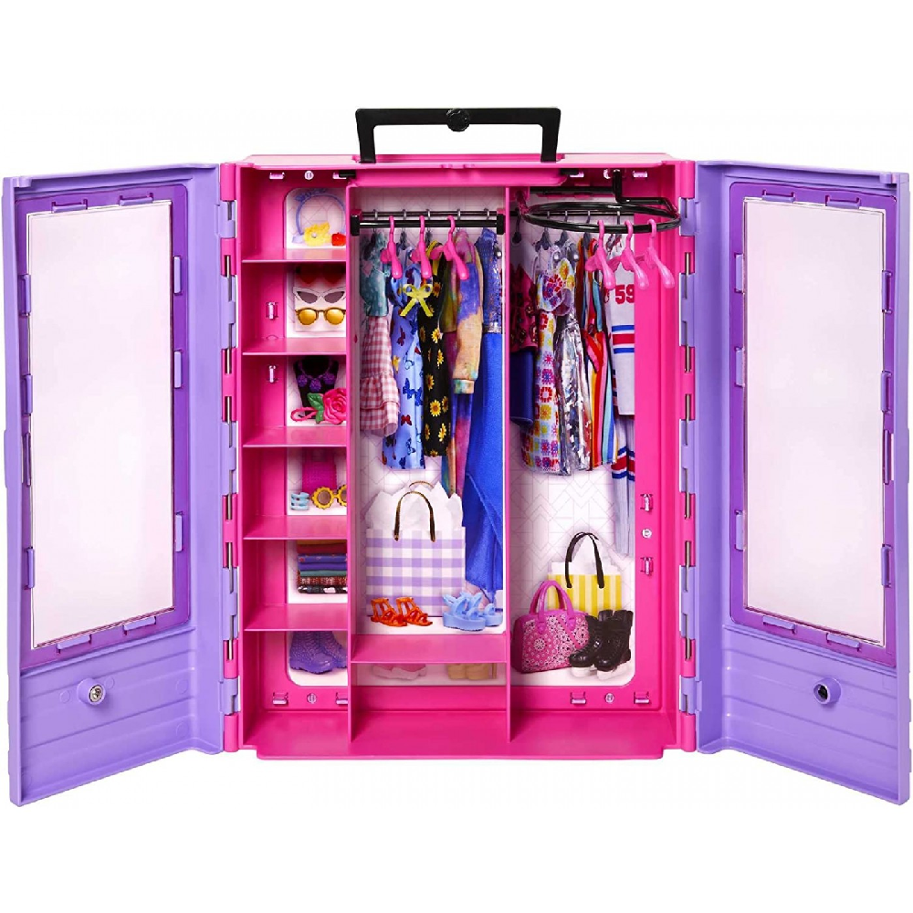 Mattel Barbie - Ντουλάπα με Κούκλα HJL66