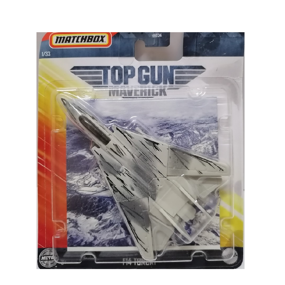 Mattel Matchbox - Αεροπλανάκι Top Gun Maverick, F14 Tomcat HJP02 (HHT34)