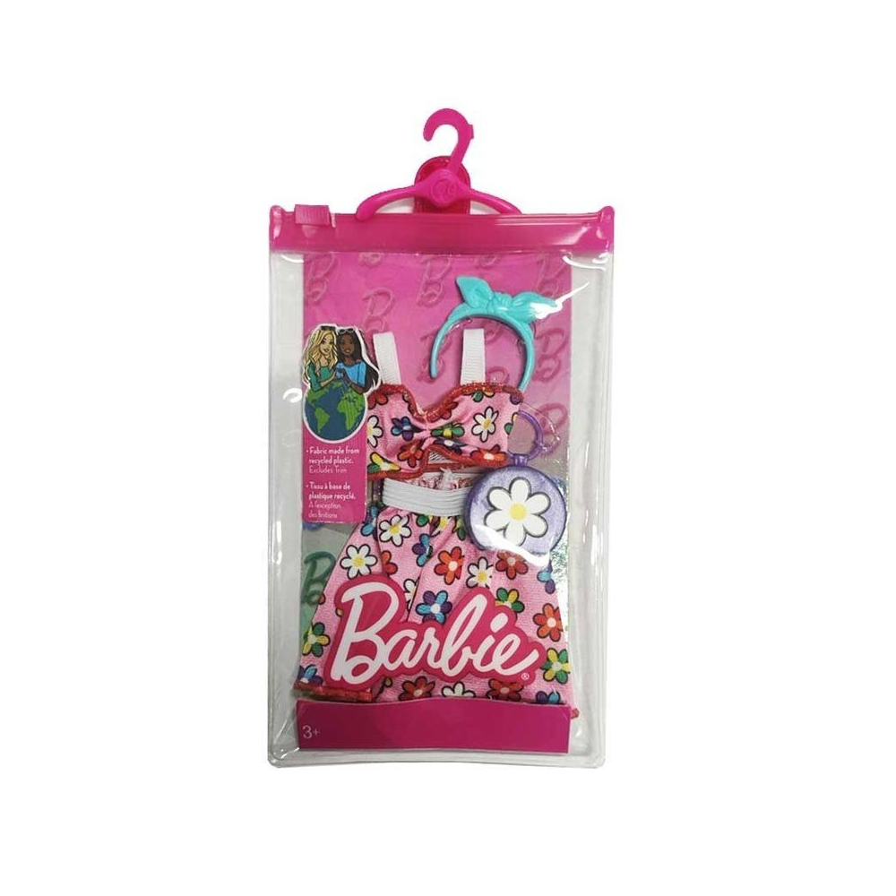 Mattel Barbie - Βραδινά Σύνολα, Flower Dress HJT21 (GWC27)