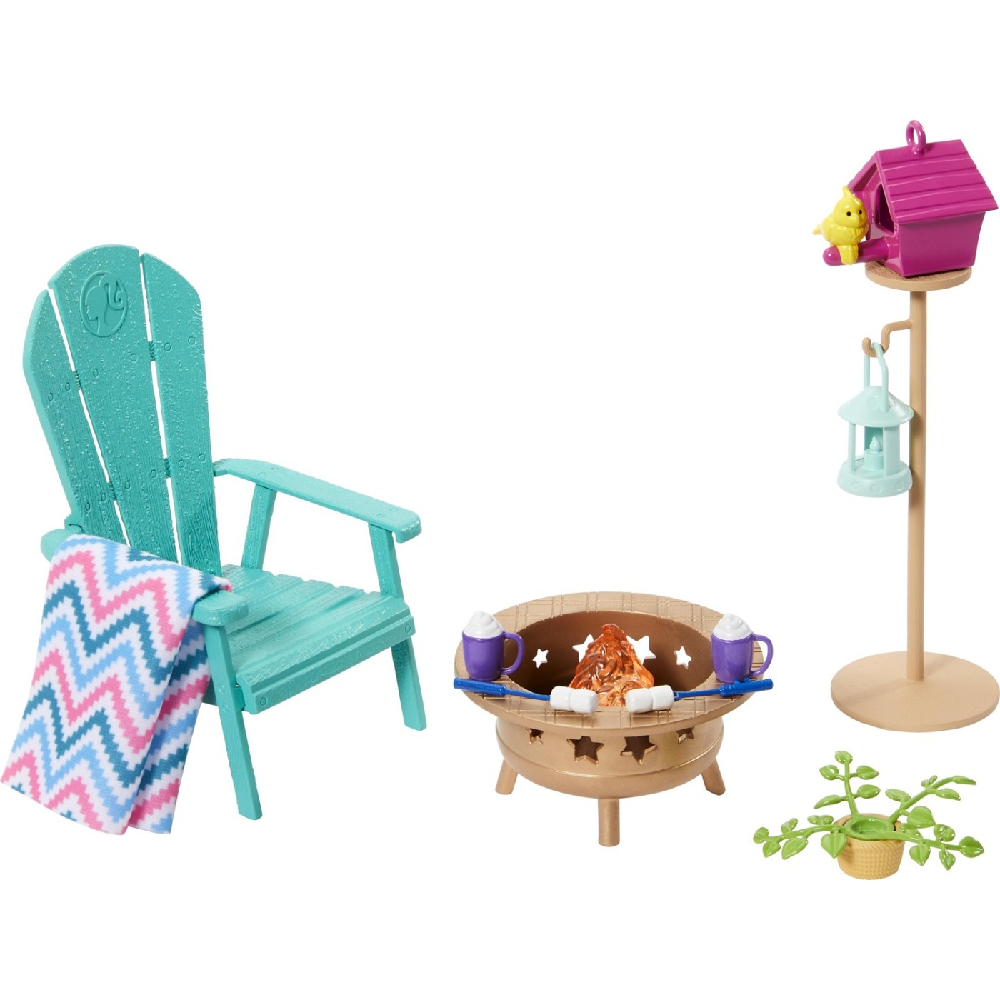 Mattel Barbie - Έπιπλα Backyard Patio HJV33 (HJV32)