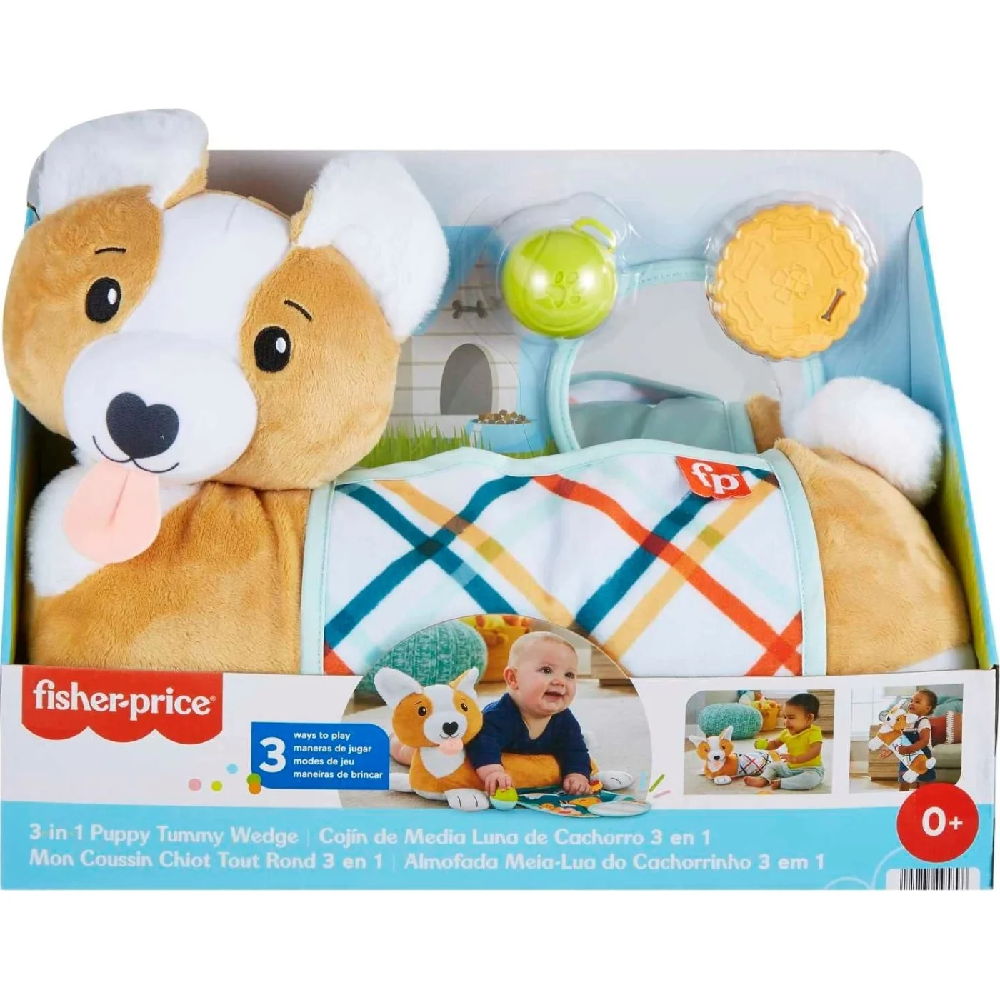 Fisher-Price - Μαξιλαράκι Δραστηριοτήτων - Σκυλάκι HJW10