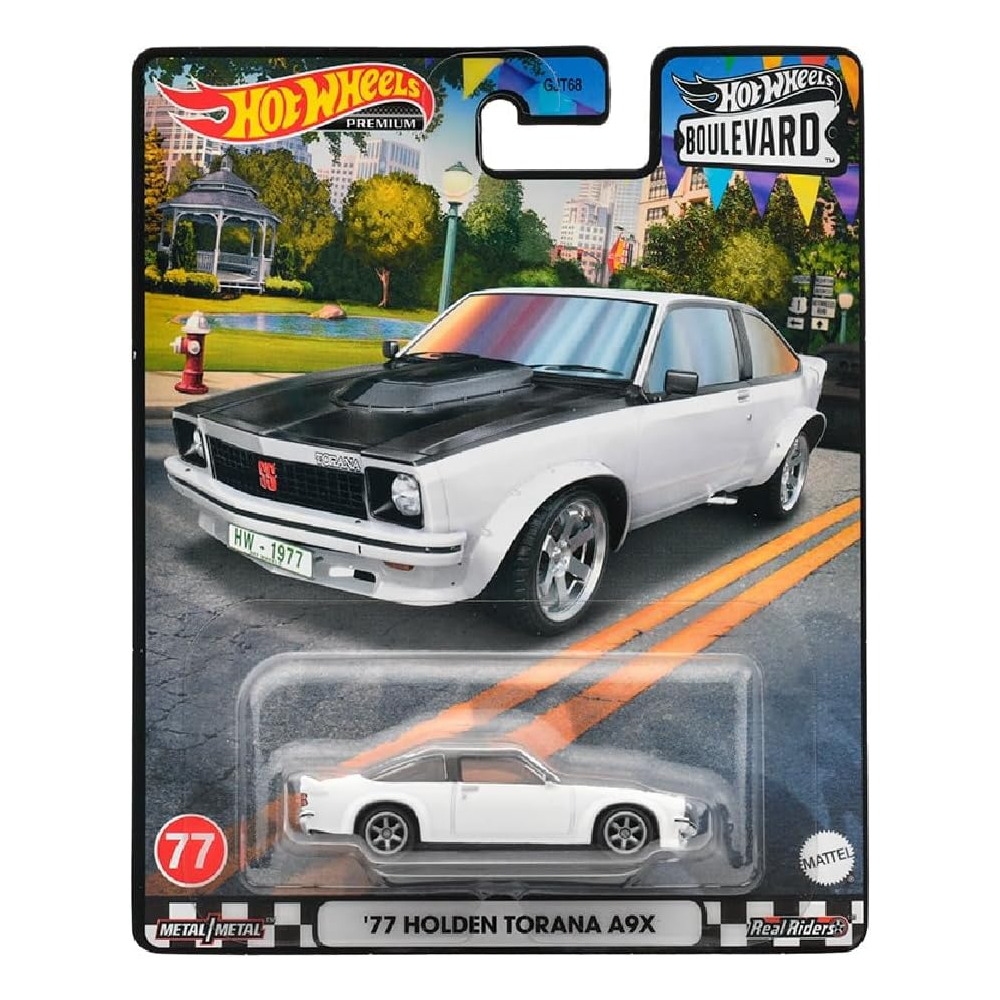 Mattel Hot Wheels - Αυτοκινητάκι Premium Boulevard, '77 Holden Torana A9X No77 HKF12 (GJT68)