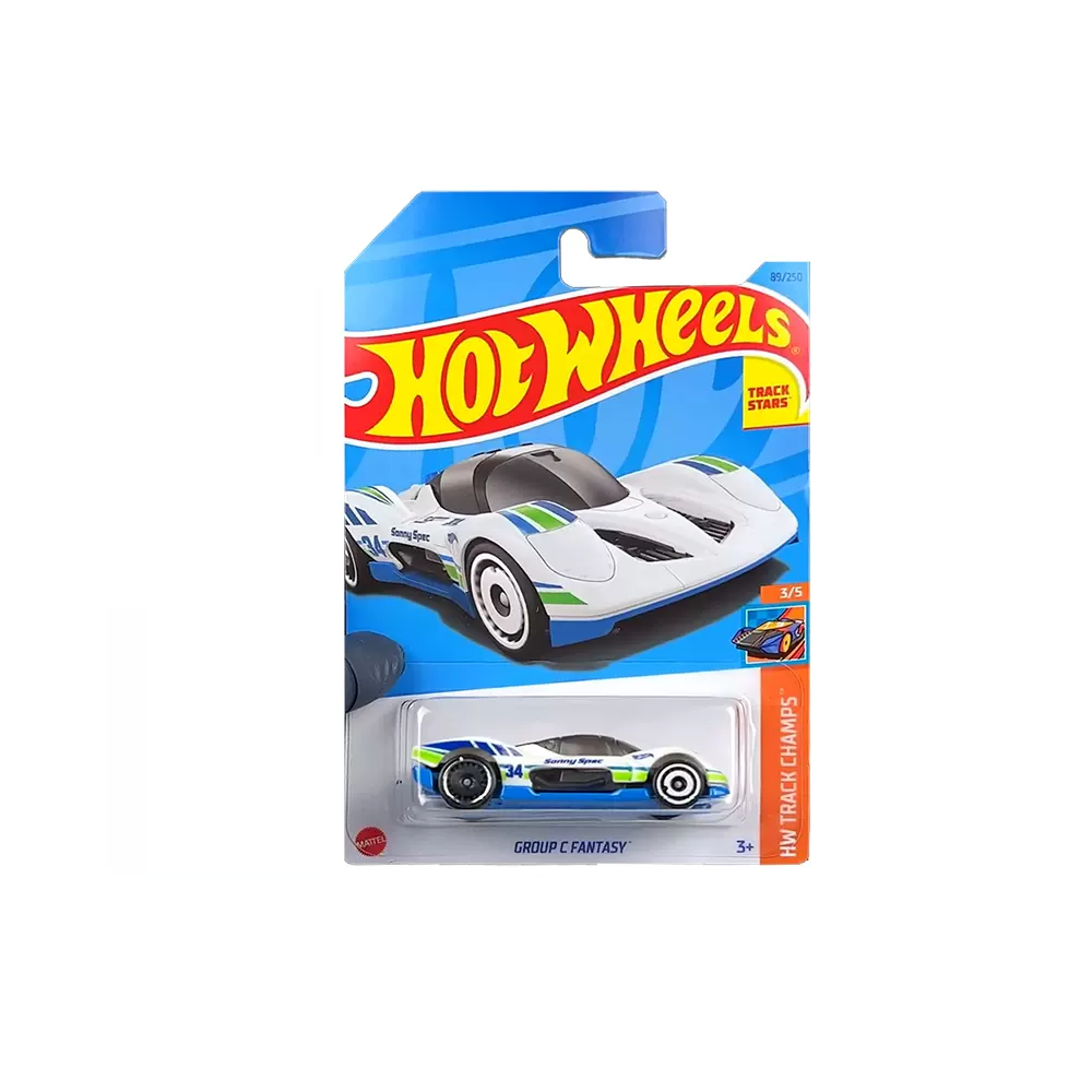 Mattel Hot Wheels - Αυτοκινητάκι HW Track Champs, Group C Fantasy (3/5) HKG34 (5785)