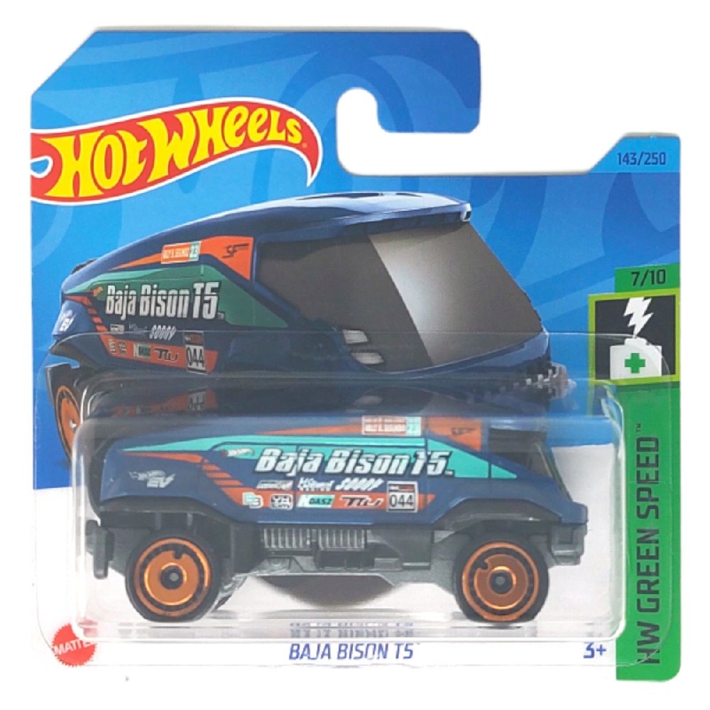 Mattel Hot Wheels - Αυτοκινητάκι HW Green Speed, Baja Bison T5 (7/10) HKG44 (5785)