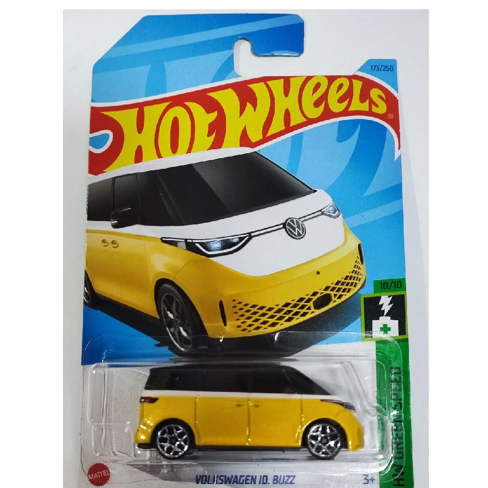 Mattel Hot Wheels - Αυτοκινητάκι Volkswagen ID. Buzz 10/10 , HW Green Speed HKG51 (5785)