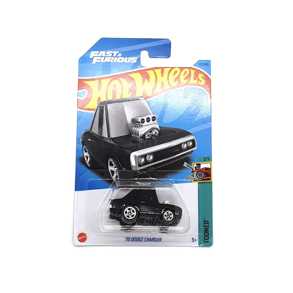 Mattel Hot Wheels - Αυτοκινητάκι Tooned, ΄70 Dodge Charger (2/5) HKG57 (5785)
