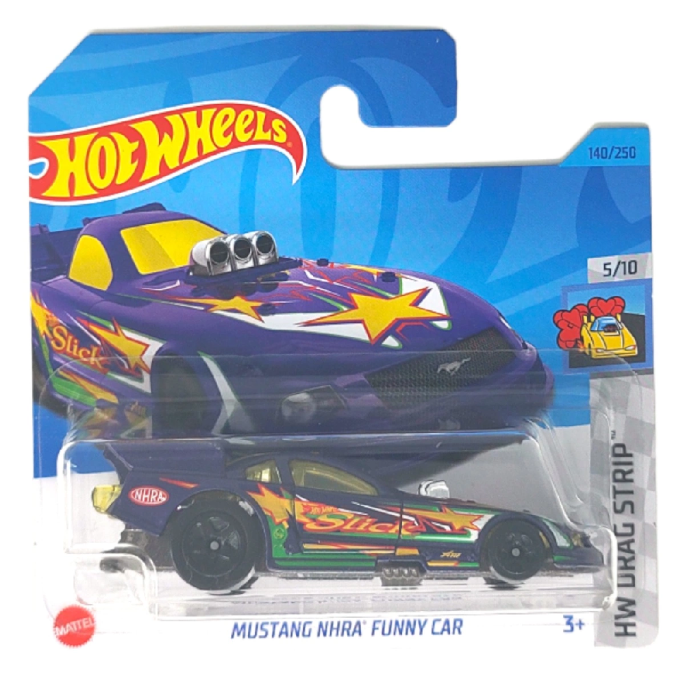 Mattel Hot Wheels - Αυτοκινητάκι HW Drag Strip, Mustang Nhra Funny Car (5/10) HKH30 (5785)