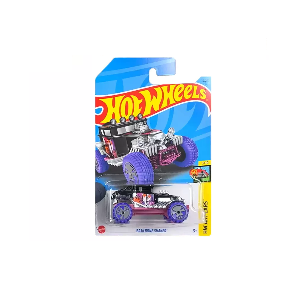 Mattel Hot Wheels - Αυτοκινητάκι HW Art Cars, Baja Bone Shaker (3/10) HKH47 (5785)
