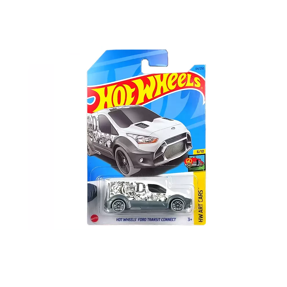Mattel Hot Wheels - Αυτοκινητάκι HW Art Cars, Hot Wheels Ford Transit Connect (6/10) HKH50 (5785)