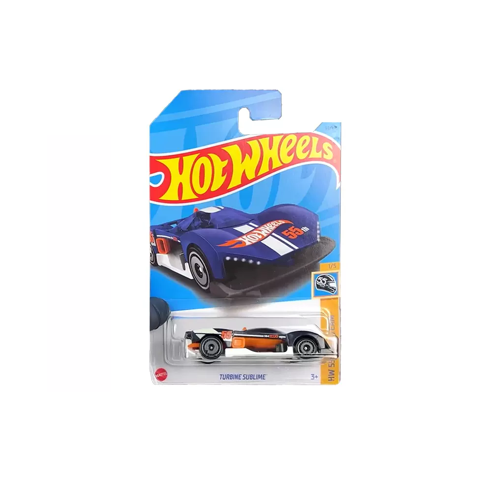 Mattel Hot Wheels - Αυτοκινητάκι HW 55 Race Team, Turbine Sublime (1/5) HKH77 (5785)