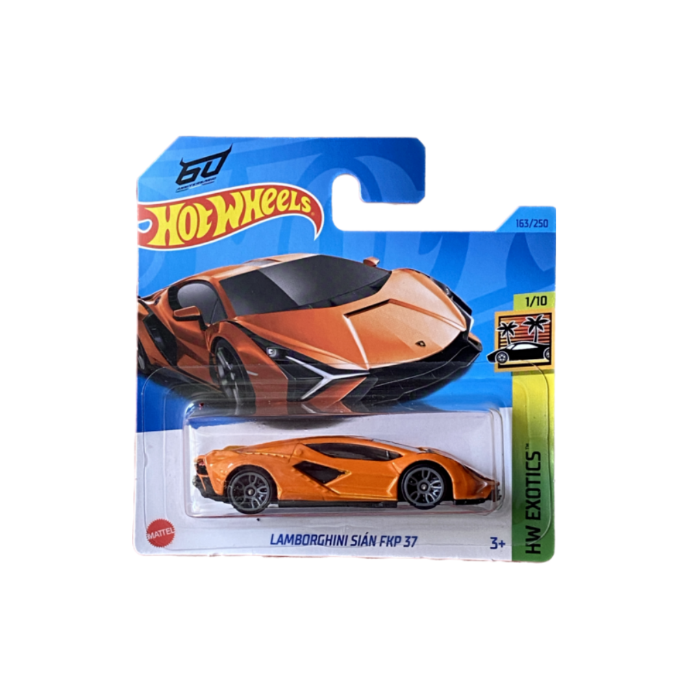 Mattel Hot Wheels - Αυτοκινητάκι HW Exotics, Lamborghini Sian FKP 37 (1/10) HKH93 (5785)