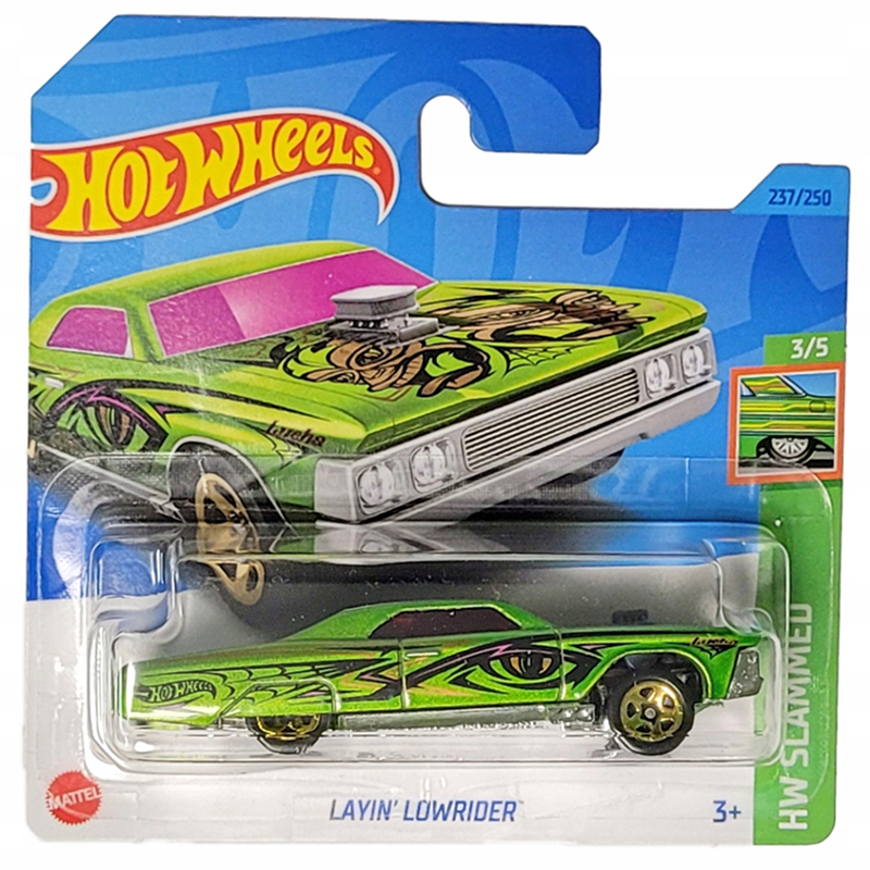 Mattel Hot Wheels - Αυτοκινητάκι HW Slammed 3/5 , Layin' Lowrider HKJ08 (5785)