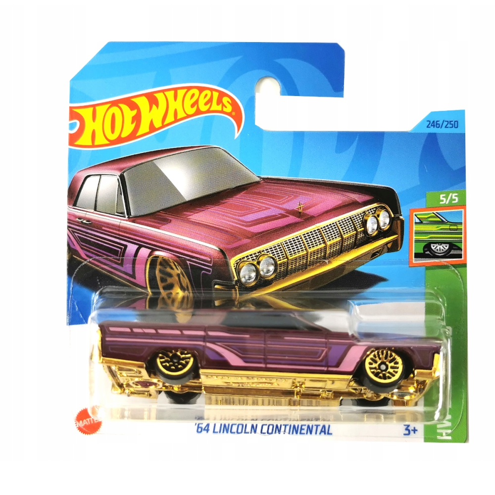 Mattel Hot Wheels - Αυτοκινητάκι HW Slammed 5/5 , '64 Lincoln Continental HKJ09 (5785)