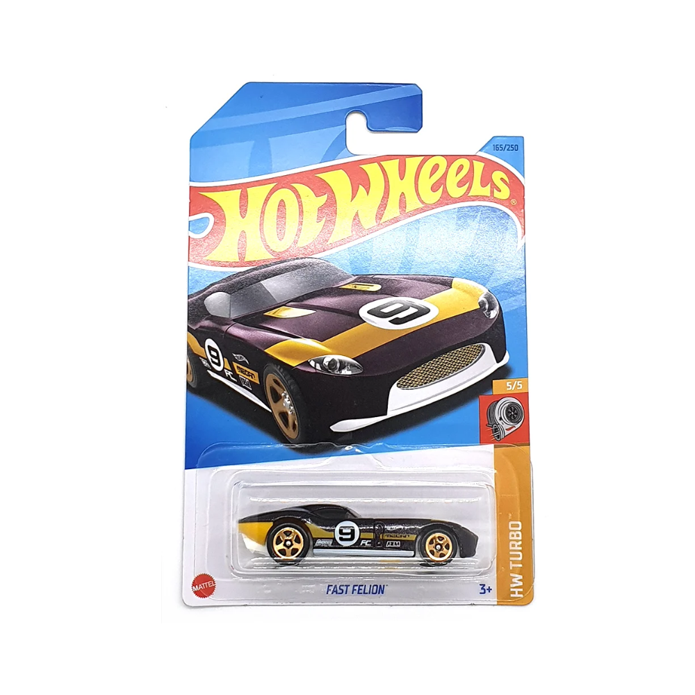 Mattel Hot Wheels - Αυτοκινητάκι HW Turbo, Fast Felion (5/5) HKJ39 (5785)