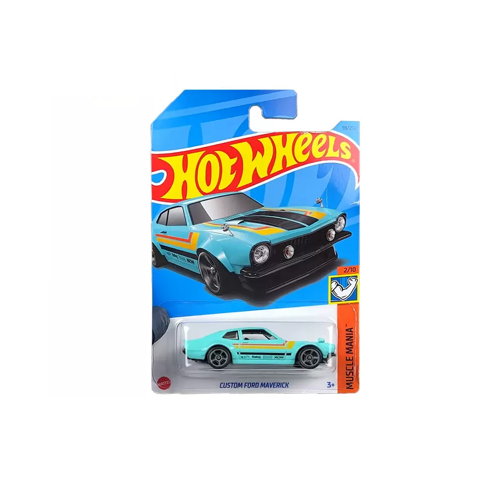 Mattel Hot Wheels - Αυτοκινητάκι Muscle Mania, Custom Ford Maverick (2/10) HKJ53 (5785)