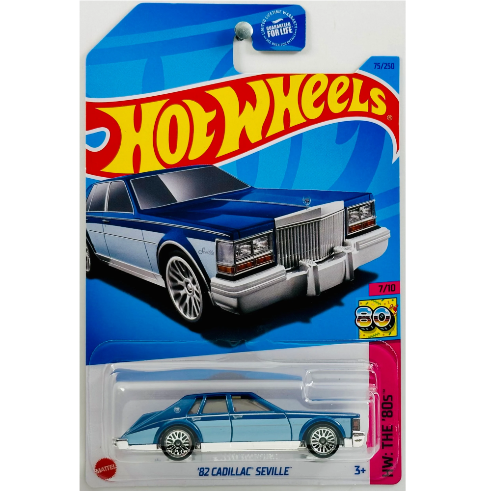 Mattel Hot Wheels - Αυτοκινητάκι HW: The '80s 7/10 , '82 Cadillac Seville HKJ64 (5785)