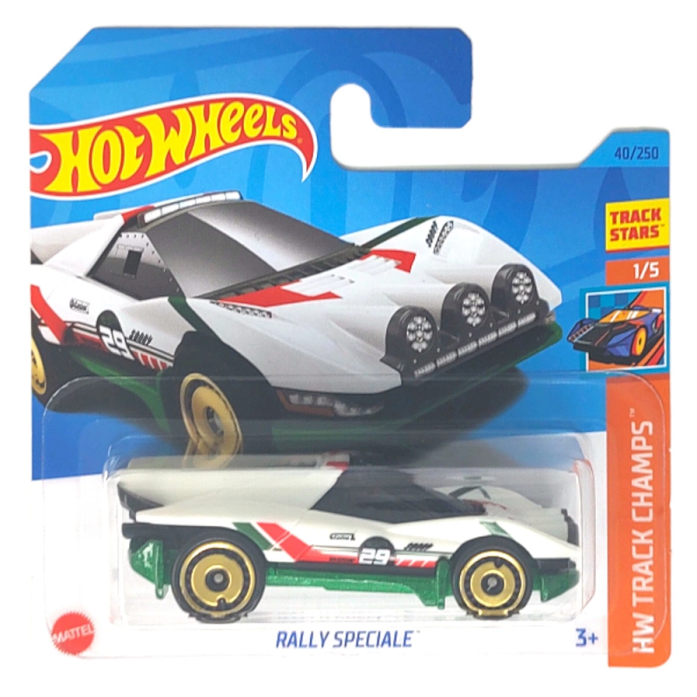 Mattel Hot Wheels - Αυτοκινητάκι HW Track Champs, Rally Speciale (1/5) HKK37 (5785)