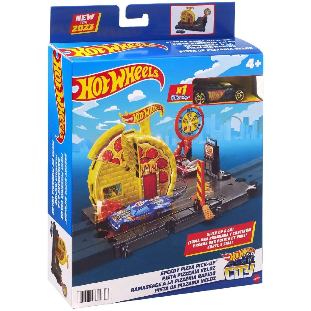 Mattel Hot Wheels - City, Speedy Pizza Pick-Up HKX44 (HMD53)