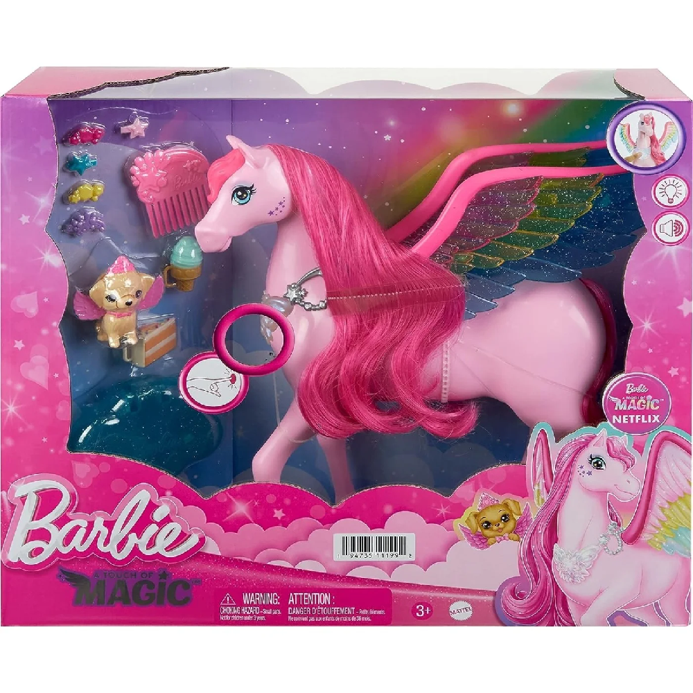 Mattel Barbie - A Touch Of Magic Μαγικός Πήγασος HLC40