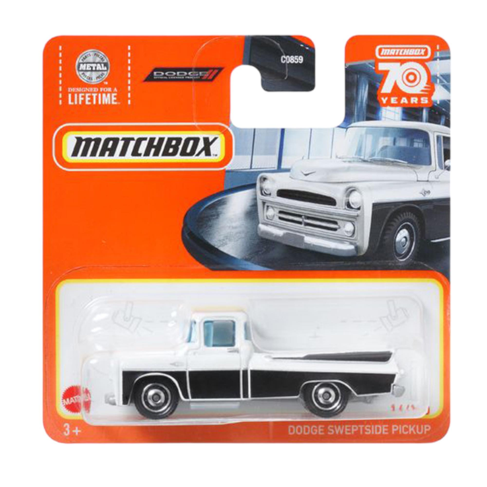 Mattel Matchbox - Αυτοκινητάκι, Dodge Sweptside Pickup (14/100) HLD38 (C0859)