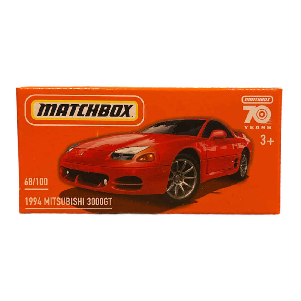 Mattel Matchbox - Αυτοκινητάκι Σε Κουτί, 1994 Mitsubishi 3000GT (68/100) HLD83 (DNK70)
