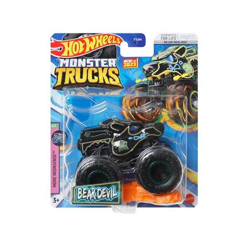 Mattel Hot Wheels - Monster Trucks, Bear Devil HLT01 (FYJ44)