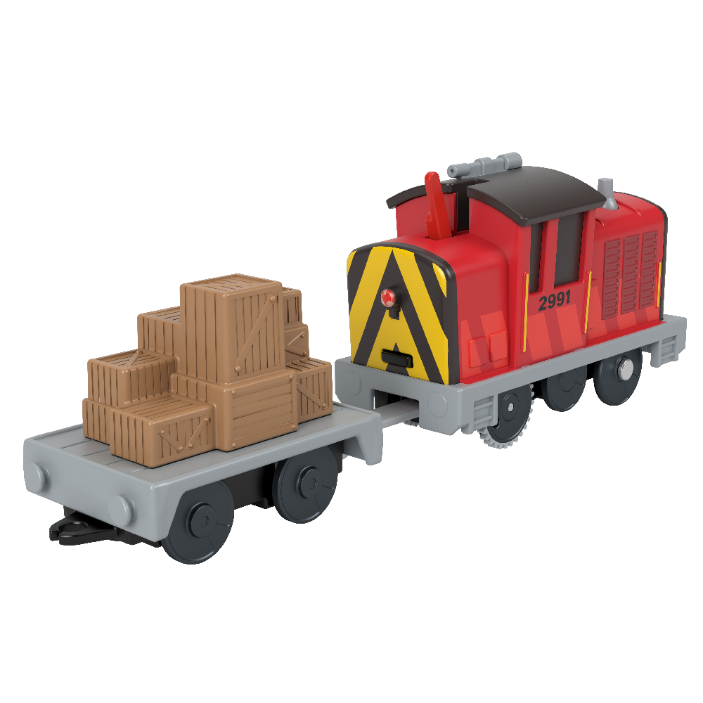 Fisher Price Thomas & Friends - Μηχανοκίνητο Τρένο Με Βαγόνι, Salty Selly HMC21 (HFX93/HFX96)