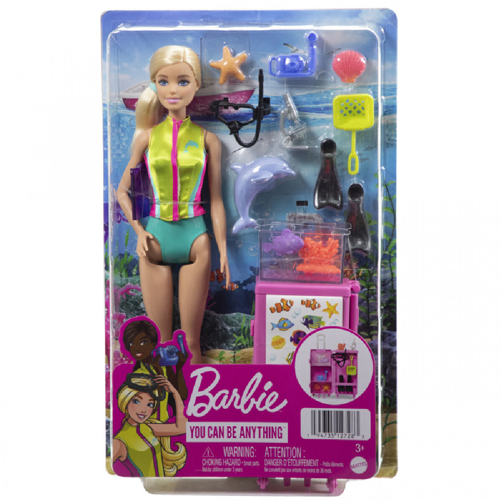 Mattel Barbie - Βιολόγος Της Θάλασσας HMH26